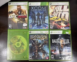 Xbox 360 Games LOT OF 6 Bulk Video Game Bundle Wholesale,Collectors,Gamers