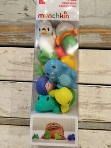 Munchkin Lake Bath Squirts Baby / Toddler Bath Toys - 8 Pack
