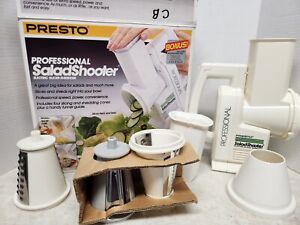 VTG Presto Professional Salad-Shooter #02970 Electric Food Slicer & Shredder