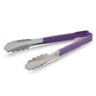 Vollrath 4780680 Kool-Touch Purple Handled 6 Utility Tong
