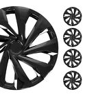 15 Inch Wheel Rim Covers Hubcaps for Volvo Black Gloss (For: Volvo 940)