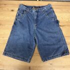 Vintage OTB One Tough Brand Skater Jean Shorts JNCO Style Baggy 1990s Size 28