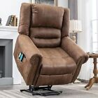 Large Power Lift Electric Recliner Chair with Massage and Heat for Elderly