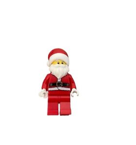 Used LEGO SERIES 8 SANTA CLAUS MINIFIG Christmas minifigure figure 8833 advent