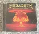 New Megadeth Greatest Hits CD 2005 Dave Mustaine SEALED *Cracked Case*
