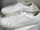 New Republic Kurt White Leather Sneaker Shoes Size M 9