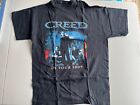 Creed US Tour 2009 Concert Tee Short Sleeve No Tag Size Unknown SEE PHOTOS!
