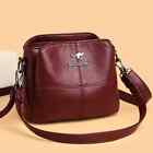3 Layers Women Tote Bag High Quality Leather Handbags Leisure Shoulder Bag New