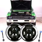 Pair 7'' inch Round LED Headlights Halo DRL Light fit Chevy C10 C20 Pickup Nova (For: More than one vehicle)