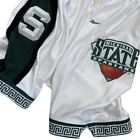 Vintage 1999 Reebok MSU Michigan State University Basketball Shorts Size Small
