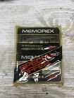 2 Pack Memorex HBS II 60 Type 2 High Position Cassette Tapes