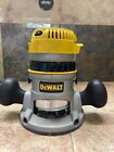 DEWALT (DW618) 2-1/4 HP ELECTRONIC VARIABLE SPEED ROUTER + BASE -- [NO CABLE]