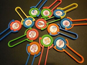12 Bubble Guppies Disk SHooters~ birthday party favor treat, awards, goodie bags