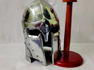 Medieval Viking Helmet Roman Knight Steel Armor Helmet Historical Warrior Helmet