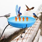 Heated Bird Bath with Thermostatically Controlled 4-in-1 Bird Bath Bird Heater
