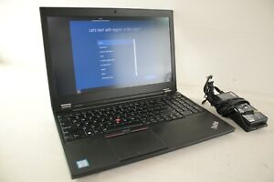 Lenovo ThinkPad P50 w/ Core i7-6820HQ CPU - 16GB RAM - 256GB SSD - Win10 Pro OS