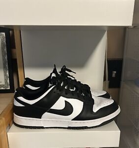 Size 12 - Nike Dunk Low Black White