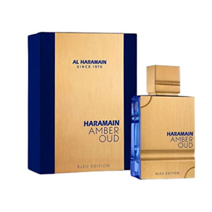 Amber Oud Bleu Edition by Al Haramain 2oz EDP for Men NEW SEALED Box