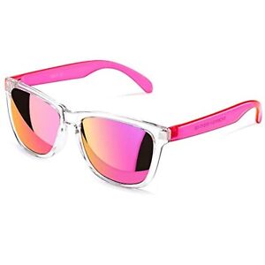 COLOSSEIN Womens Sunglasses Pink Mirrored Lens Designer Outdoor Driving Pool