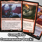 Lathliss, Dragon Queen Commander Deck EDH 100 Magic Cards Custom MTG Dragons