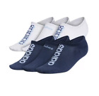 adidas Womens 6-pk. Superlite Super No Show Socks Size: 5-10 Blue/White