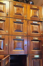 Walnut Cabinet/locker doors
