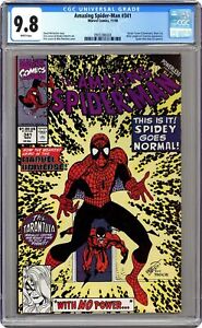 Amazing Spider-Man #341 CGC 9.8 1990 0903386008