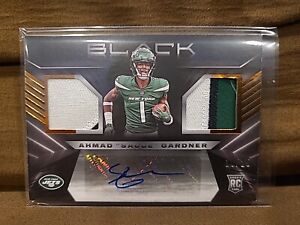 New Listing2022 Panini Black Agmad Sauce Gardner Rookie RPA Dual Patch Auto 10/25