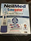 NeilMed Sinugator Sinus Relief Cordless Pulsating Nasal Wash 30 Packs 05/2026