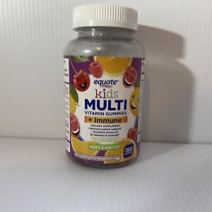 Equate Kids Multi Vitamin + Immunity 150Ct Exp 08/24