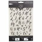 AMERICAN CRAFTS KELLY CREATES TRACEABLE BOUNCY ALPHABET CLEAR STAMPS 52 PIECES