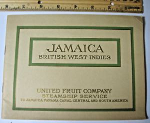 1913 Jamaica - British West Indies Travel Brochure
