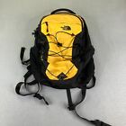 North Face Backpack Yellow Black Borealis Pack Travel Hiking Laptop Bag Bookbag