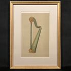 Vintage Ca.1921 Framed Colored Lithography 