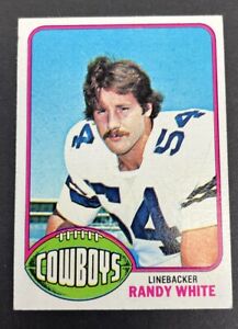 1976 Topps Randy White Rookie Card #158 RC Dallas Cowboys EX