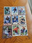 Baltimore Orioles 9 Card Lot Signed IP Auto Rookie RC 1st Bowman Chrome Baseball