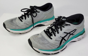 Asics Shoes Womens 10 Gel Kayano 24 Athletic Low Running Sneakers T799N Grey