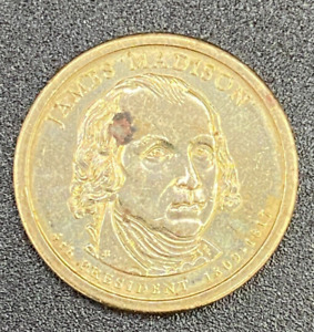 Dollar Coin 2007 James Madison Presidential (A1)