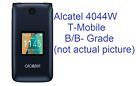 Alcatel Go Flip -4044W- Blue T-Mobile 4GB Flip Phone -B/B- Condition