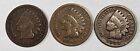 1888 Indian Head Pennies Lot of 3