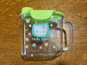 Hello Kitty Sanrio Plastic Pitcher Beverage Water Jar Jug Bottle Drink Container