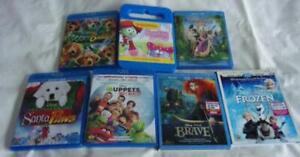 Set of 7 Disney+ Blu-Ray DVDs