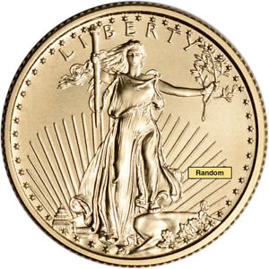 American Gold Eagle (1/4 oz) $10 - BU - Random Date