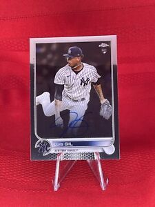New Listing2022 Topps Chrome Luis Gil Rookie Autograph New York Yankees RC Auto