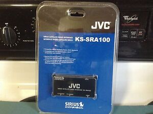 NEW SEALED JVC KS-SRA100 Sirius Satellite Radio Adapter USE WITH YOUR SCC1