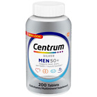 Centrum Silver Men's 50 Plus Vitamins, Multivitamin Supplement, 200 Count,