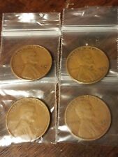 Semi Key 1926 S 1927 S 1928 S 1929 S Lincoln Wheat Cent 4 Great Coins