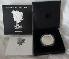 NEW & UNOPENED 2021 Peace Silver Dollar Coin -Philadelphia (P) US Mint (21XH)