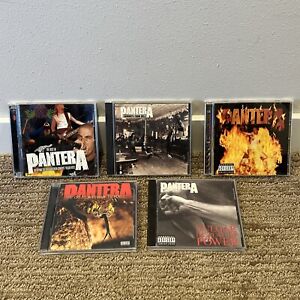 Pantera 6 Disc CD Lot Metal - Great Southern Trendkill The Best Of Cowboys Etc