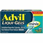 Advil Liqui-Gels Minis Capsules (160 Ct) Exp 08/2024++ FREESHIP